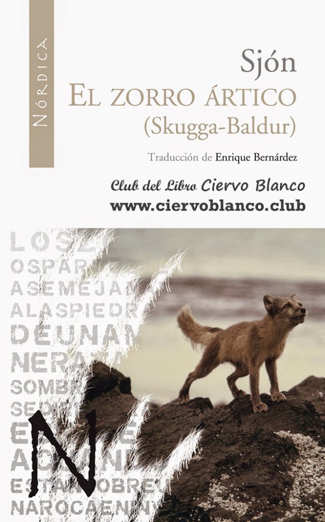 libro zorro artico sjon tertulia literaria madrid ciervo blanco club